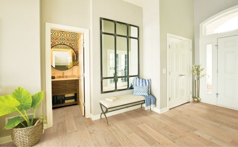 الأرضيات الخشبية البوهيمي الخفيفة